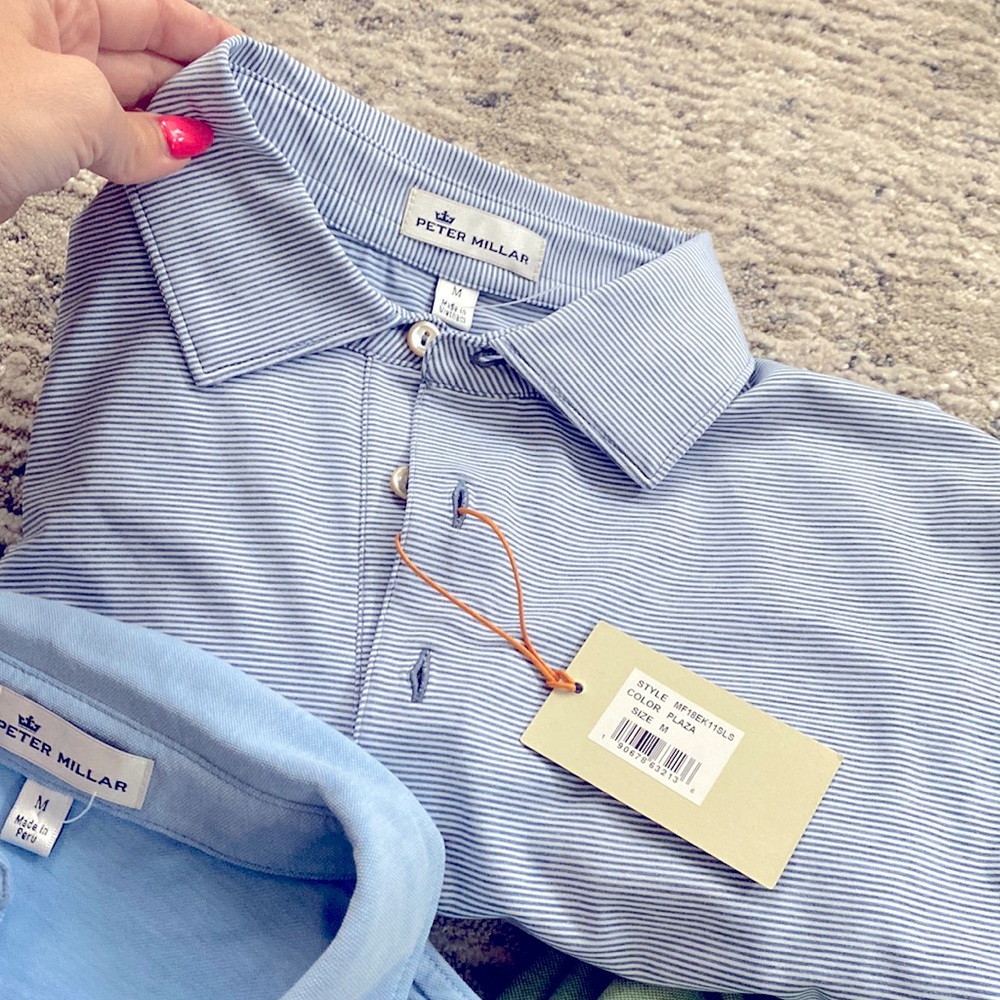 3 for $50 NEW long sleeve PETER MILAR